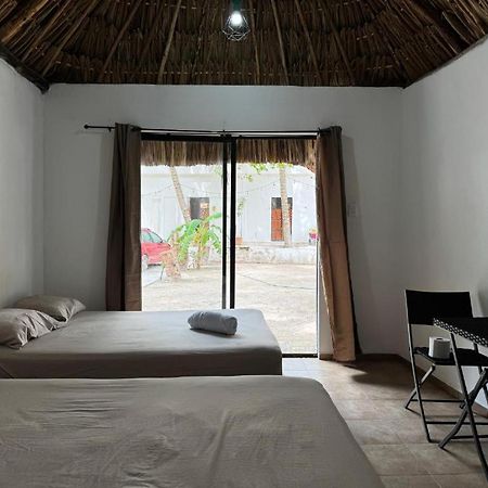 Cabanas Camping Ria Celestun Exterior foto