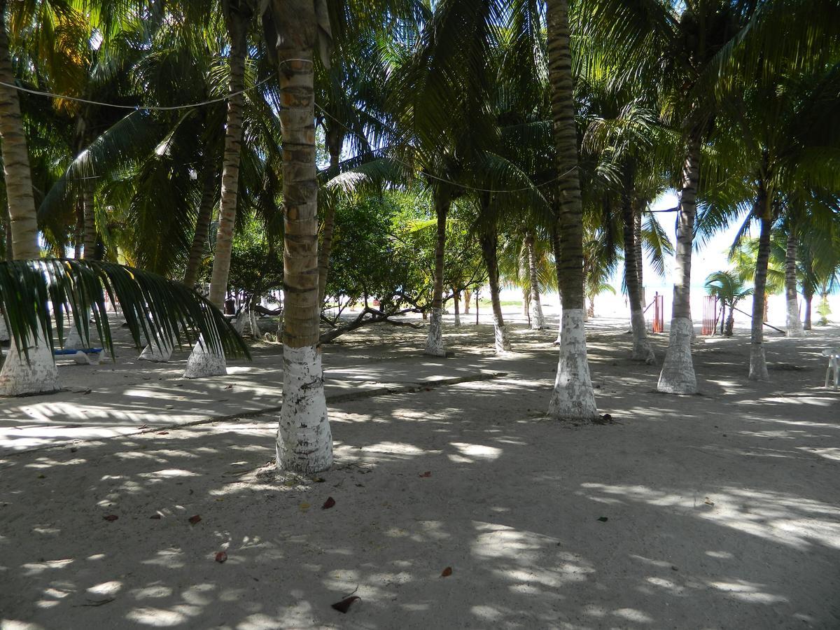Cabanas Camping Ria Celestun Exterior foto